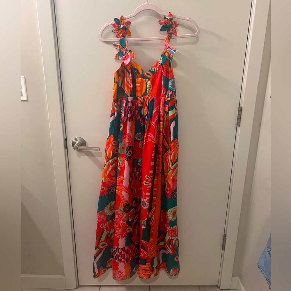 Farm Rio x Anthropologie Maxi Dress NWOT